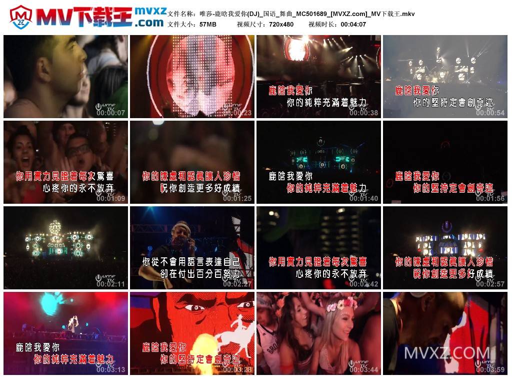 唯莎-鹿晗我爱你(DJ)_国语_舞曲_MC501689